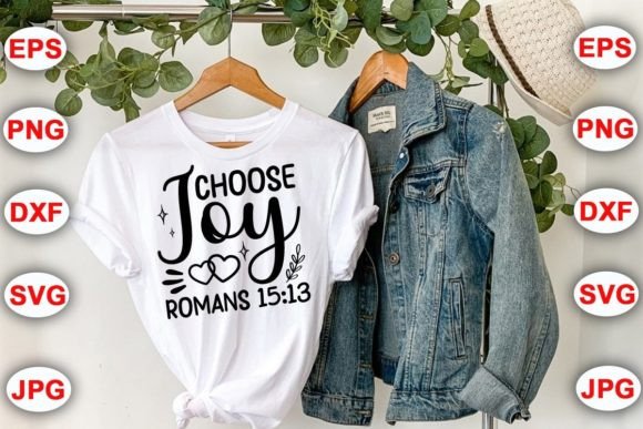 Choose Joy Romans 15 13: A Faith-Filled Embroidery Design for Real Projects