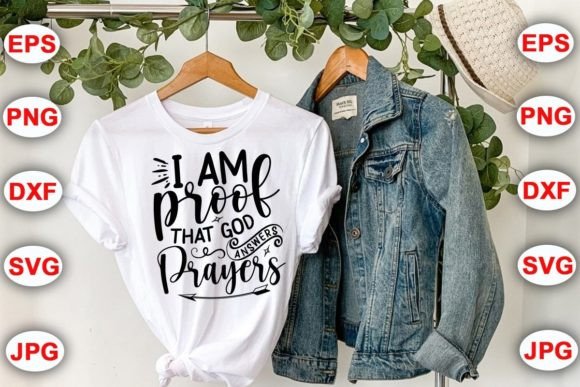 I Am Proof That God Answers Prayers Embroidery Design Review