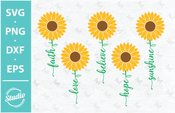 Real-World Review of Faith Hope Love Svg, Sunflower Svg 2