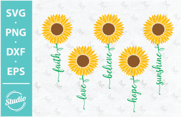 Review of Faith Hope Love Svg, Sunflower Svg 1 for Real Embroidery Projects