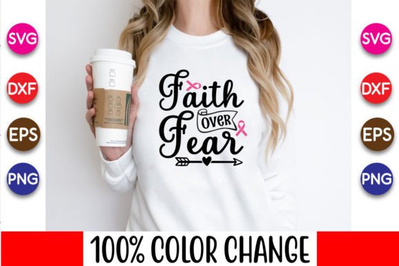 Review of Faith Over Fear Svg, Cancer Svg Design for Embroidery Projects
