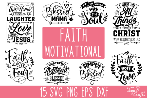 Reviewing Faith Motivational SVG Files Bundle for Real Embroidery Projects